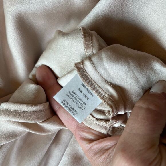 New show me your mumu champagne jasmine halter maxi twist neck dress gown - Picture 12 of 13